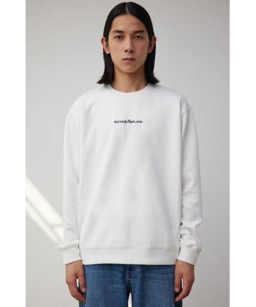 AZUL by moussy（アズールバイマウジー）の「フェイクスウェード刺繍ロゴトップス（Tシャツ/カットソー・メンズ・ブラック/ホワイト/グレー・MEDIUM/LARGE）」の17枚目の写真