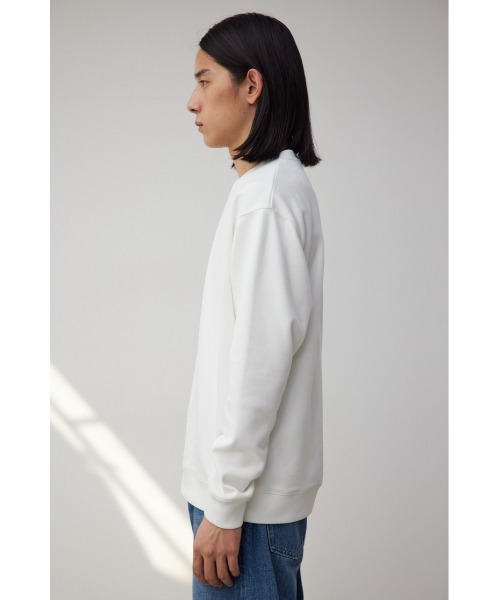 AZUL by moussy（アズールバイマウジー）の「フェイクスウェード刺繍ロゴトップス（Tシャツ/カットソー・メンズ・ブラック/ホワイト/グレー・MEDIUM/LARGE）」の18枚目の写真