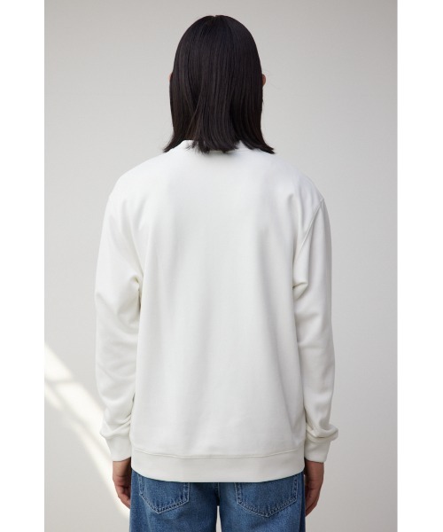 AZUL by moussy（アズールバイマウジー）の「フェイクスウェード刺繍ロゴトップス（Tシャツ/カットソー・メンズ・ブラック/ホワイト/グレー・MEDIUM/LARGE）」の19枚目の写真