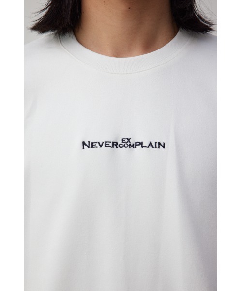 AZUL by moussy（アズールバイマウジー）の「フェイクスウェード刺繍ロゴトップス（Tシャツ/カットソー・メンズ・ブラック/ホワイト/グレー・MEDIUM/LARGE）」の20枚目の写真