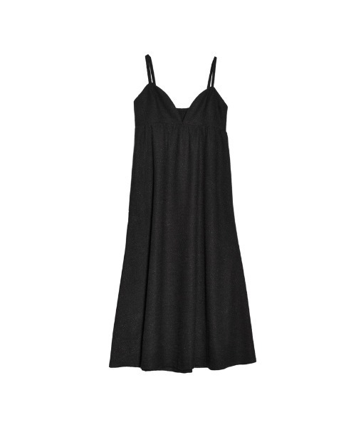 低身長サイズ有]ツイードライクキャミワンピース（ワンピース）｜Re