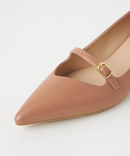 green label relaxing(グリーンレーベルリラクシング)の「ポインテッド ストラップ パンプス(4cmヒール)(パンプス・レディース・ブラック/ピンク/ゴールド・22.5cm/23cm/23.5cm/24cm/24.5cm/22cm)」の16枚目の写真
