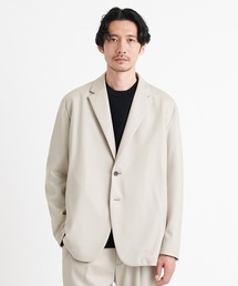 【THE TOKYO/ザトウキョウ】Flanne Lana Cashmere Touch Box Jacket/フランネラーナカシミアタッチボックスジャケット