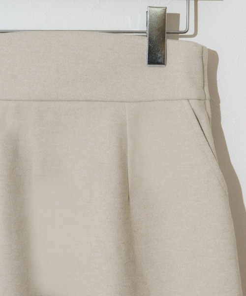 flower（フラワー）の「バックリボンスカート2（スカート・レディース・アイボリー/グレー・FREE）」の7枚目の写真