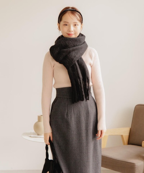 flower（フラワー）の「バックリボンスカート2（スカート・レディース・アイボリー/グレー・FREE）」の22枚目の写真