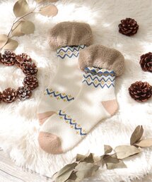 裏起毛ソックス フォークロア