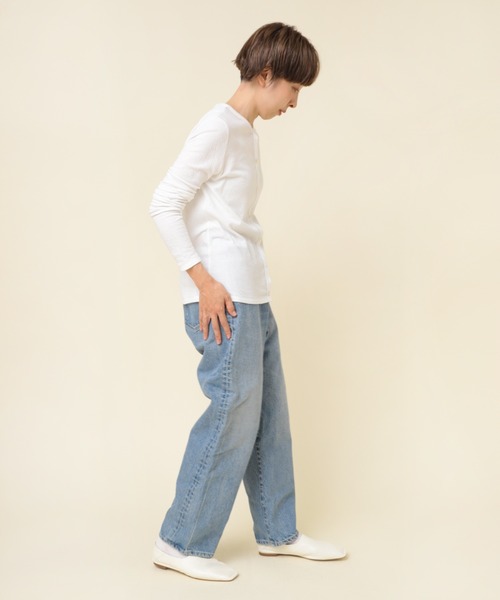 RNA-N（アールエヌエーエヌ）の「M2169 マシュマロタッチカーディガン（カーディガン/ボレロ・レディース・オフホワイト/ブラック/キナリ/グレー・MEDIUM）」の13枚目の写真