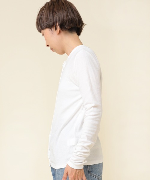 RNA-N（アールエヌエーエヌ）の「M2169 マシュマロタッチカーディガン（カーディガン/ボレロ・レディース・オフホワイト/ブラック/キナリ/グレー・MEDIUM）」の10枚目の写真