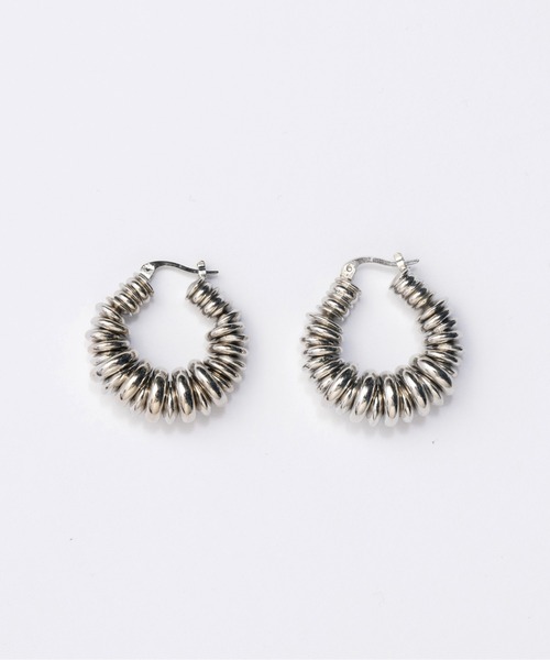MAISON SPECIAL（メゾンスペシャル）の「Ring Hoop Earrings/リングフープピアス（ピアス（両耳用）・レディース・シルバー/ゴールド・FREE）」の8枚目の写真