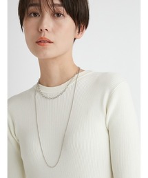 emmi（エミ）の「【emmi atelier】3wayデザインチェーンネックレス（ネックレス・レディース）」