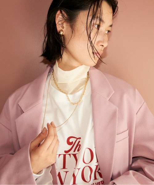 emmi(エミ)の「【emmi atelier】3wayデザインチェーンネックレス(ネックレス・レディース・ゴールド/シルバー・FREE)」の4枚目の写真