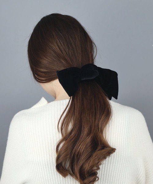 Acca バレッタ ヘアクリップ リボン accaバレッタ バレッタ/ヘアクリップ