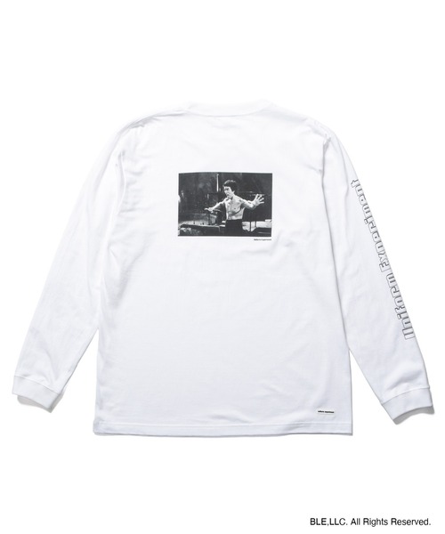 uniform experiment(ユニフォームエクスペリメント)の「BRUCE LEE 2024 L/S TEE(Tシャツ/カットソー・メンズ・ブラック/ホワイト・1/2/3/4)」の1枚目の写真