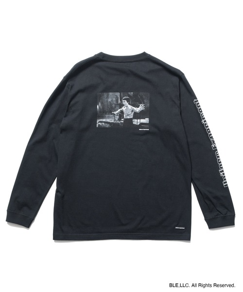 uniform experiment(ユニフォームエクスペリメント)の「BRUCE LEE 2024 L/S TEE(Tシャツ/カットソー・メンズ・ブラック/ホワイト・1/2/3/4)」の2枚目の写真