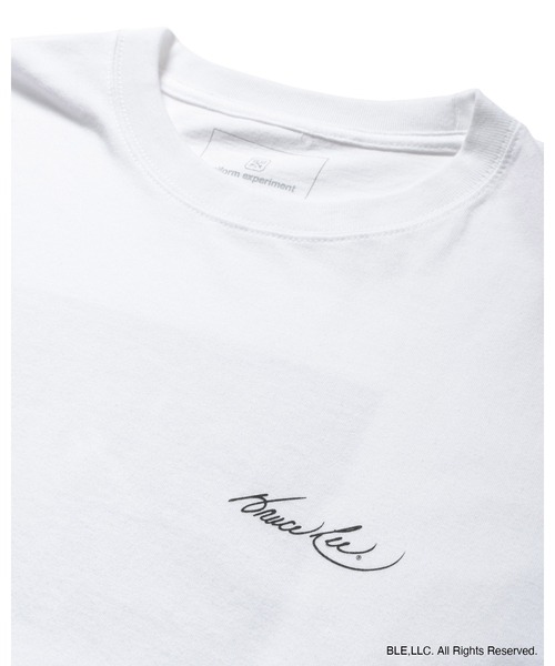 uniform experiment(ユニフォームエクスペリメント)の「BRUCE LEE 2024 L/S TEE(Tシャツ/カットソー・メンズ・ブラック/ホワイト・1/2/3/4)」の8枚目の写真