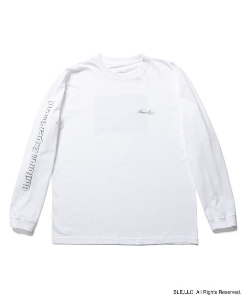 uniform experiment(ユニフォームエクスペリメント)の「BRUCE LEE 2024 L/S TEE(Tシャツ/カットソー・メンズ・ブラック/ホワイト・1/2/3/4)」の7枚目の写真