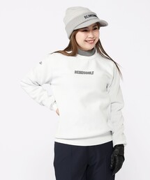 BEAMS GOLF（ビームスゴルフ）の「〈WOMEN〉ORANGE LABEL / フェイクレイヤード モックネック ニット（ニット/セーター）」