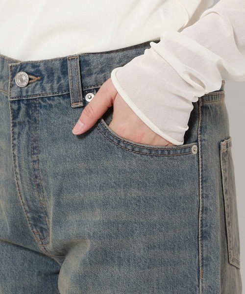 LOWRYS FARM（ローリーズファーム）の「ＣＯＮＥ／ローライズデニムパンツ　991526（デニムパンツ・レディース・その他/ブルー・MEDIUM/LARGE）」の13枚目の写真