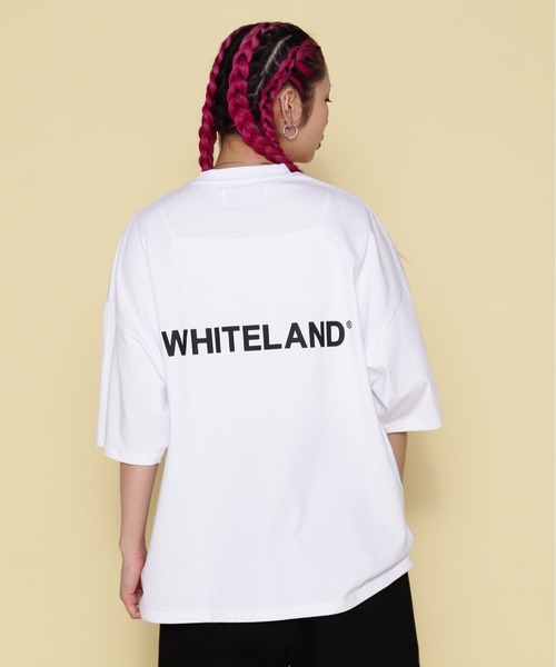 WHITELAND(ホワイトランド)の「【WEB&DEPOT限定】WHITELAND/ホワイトランド/OWL/LOGO SST(Tシャツ/カットソー・レディース・ブラック/ホワイト/カーキ・M/L)」の5枚目の写真