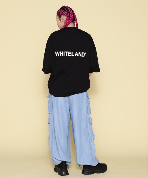 WHITELAND(ホワイトランド)の「【WEB&DEPOT限定】WHITELAND/ホワイトランド/OWL/LOGO SST(Tシャツ/カットソー・レディース・ブラック/ホワイト/カーキ・M/L)」の11枚目の写真