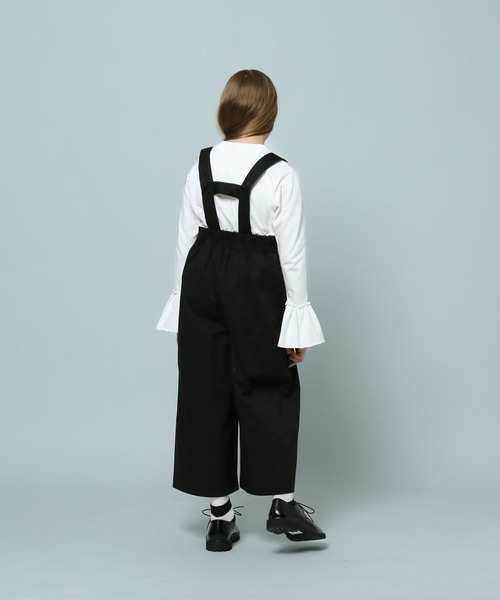 LOWRYS FARM(ローリーズファーム)の「フレアスリーブカットロングスリーブ 107771(Tシャツ/カットソー・キッズ・ホワイト/ブラック/その他・150cm/160cm)」の6枚目の写真