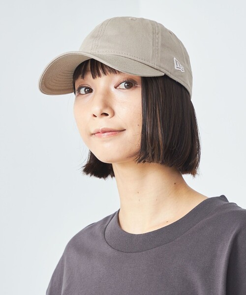 NEW ERA（ニューエラ）の「＜NEW ERA＞9TWENTY ソリッド キャップ（キャップ・メンズ・ブラック/ピンク/ベージュ/ネイビー・FREE）」の2枚目の写真