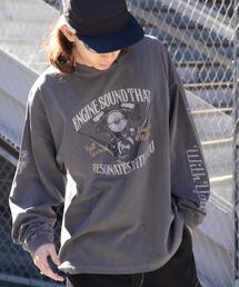 WEGO | WEGO/【24年春夏新作】ピグメントグラフィックロンT(Tシャツ/カットソー)