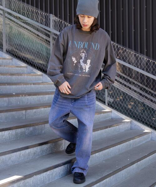 WEGO（ウィゴー）の「WEGO/ピグメントグラフィックロンT（Tシャツ/カットソー・メンズ・その他2/その他3/その他1・LARGE/MEDIUM）」の6枚目の写真