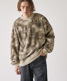 EMMA CLOTHES | アブストラクト オーバールーズスウェットプルオーバー(スウェット)