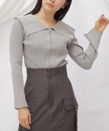 トップス JILL by JILL STUART 楽天市場】【SALE／60%OFF】クロスラップニットトップ JILL by