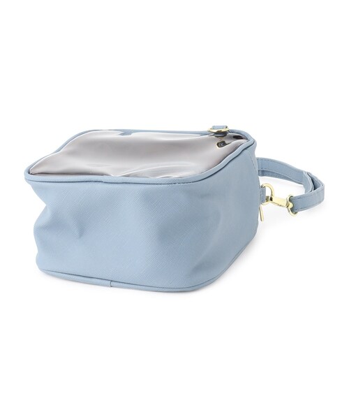 SHOO・LA・RUE（シューラルー）の「◆【推し活にも】ボックスクリアショルダーバッグ（ショルダーバッグ・レディース・オフホワイト/ブラック/ブルー・00）」の8枚目の写真