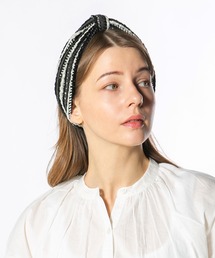 14+（イチヨンプラス）の「MIXニットターバン（ヘアバンド）」