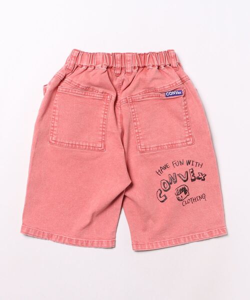 CONVEX(コンベックス)の「ケミカルウォッシュ ワイドショートパンツ(その他パンツ・キッズ・ピンク/ベージュ/ブルー・160cm/150cm/140cm/130cm/120cm)」の7枚目の写真