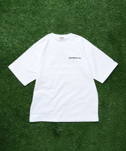 The Endless Summer（エンドレスサマー）の「TES CAR CLUB EMB BIG T-SHIRT / ビッグシルエットTシャツ（Tシャツ/カットソー・メンズ・グリーン系その他/ブラウン/ホワイト/ブラック・X-LARGE/LARGE/MEDIUM/SMALL）」の12枚目の写真