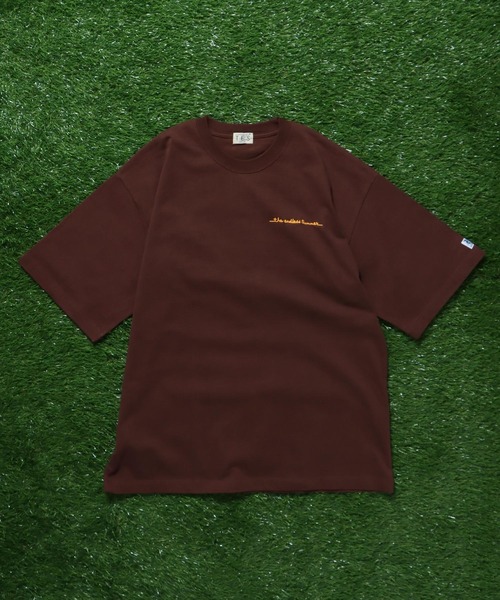 The Endless Summer（エンドレスサマー）の「TES CAR CLUB EMB BIG T-SHIRT / ビッグシルエットTシャツ（Tシャツ/カットソー・メンズ・グリーン系その他/ブラウン/ホワイト/ブラック・X-LARGE/LARGE/MEDIUM/SMALL）」の7枚目の写真