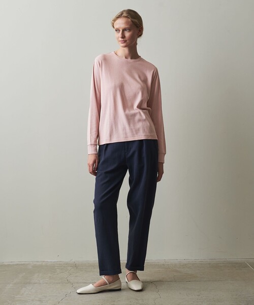 tシャツ 「Steven Alan」コットン ロングスリーブ プルオーバー レディース Steven Alan＞コットン ロングスリーブ プルオーバー（Tシャツ