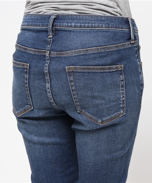 SHIPS for women（シップスフォーウィメン）の「デニムスティックパンツ ユーズド（デニムパンツ・レディース・ブルー・SMALL/LARGE/X-SMALL/MEDIUM）」の8枚目の写真