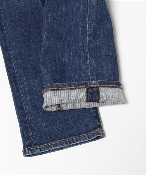 SHIPS for women（シップスフォーウィメン）の「デニムスティックパンツ ユーズド（デニムパンツ・レディース・ブルー・SMALL/LARGE/X-SMALL/MEDIUM）」の3枚目の写真