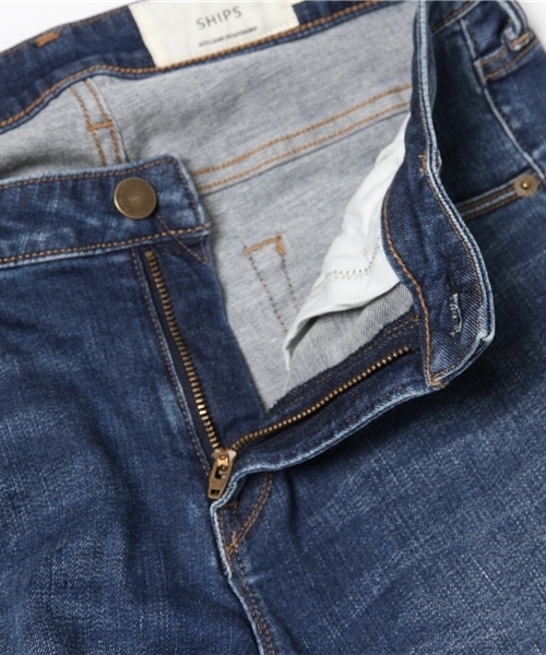 SHIPS for women（シップスフォーウィメン）の「デニムスティックパンツ ユーズド（デニムパンツ・レディース・ブルー・SMALL/LARGE/X-SMALL/MEDIUM）」の13枚目の写真