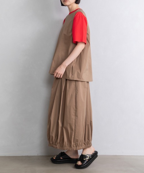 MARECHAL TERRE(マルシャルテル)の「レイヤードワンピース(ワンピース・レディース・ブラック/レッド/グリーン/ベージュ・MEDIUM)」の1枚目の写真