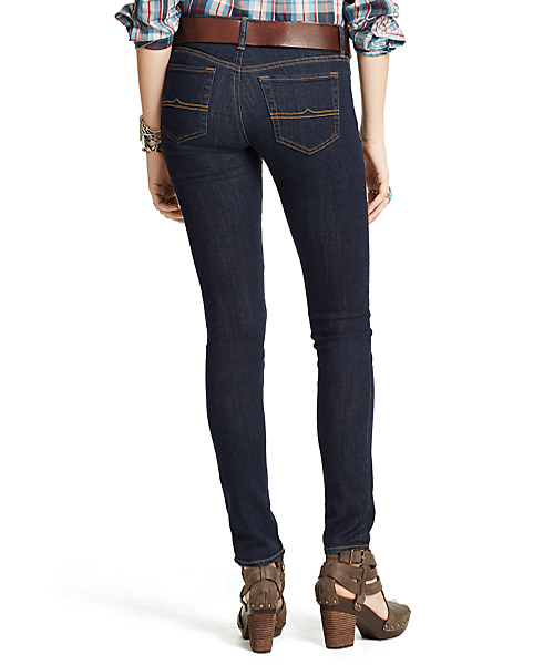 Denim & Supply Ralph Lauren(デニムアンドサプライラルフローレン)の「レギングフィット ジーンズ(デニムパンツ・レディース・ネイビー・29/30/26/30/27/30/25/30/24/30/28/30)」の6枚目の写真