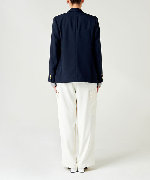 N.O.R.C（ノーク）の「ピークドラペルブレザー（その他アウター・レディース・ネイビー・S/M）」の14枚目の写真