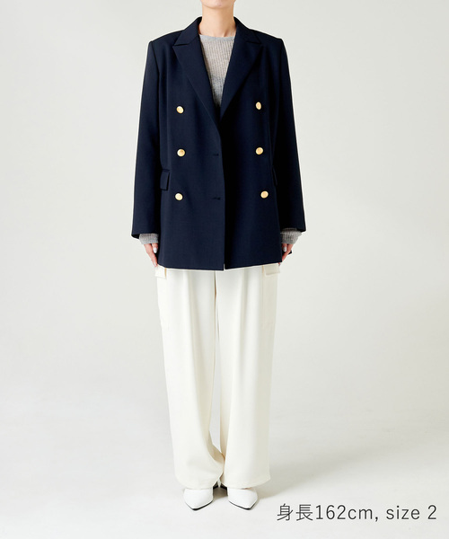 N.O.R.C（ノーク）の「ピークドラペルブレザー（その他アウター）」 - WEAR