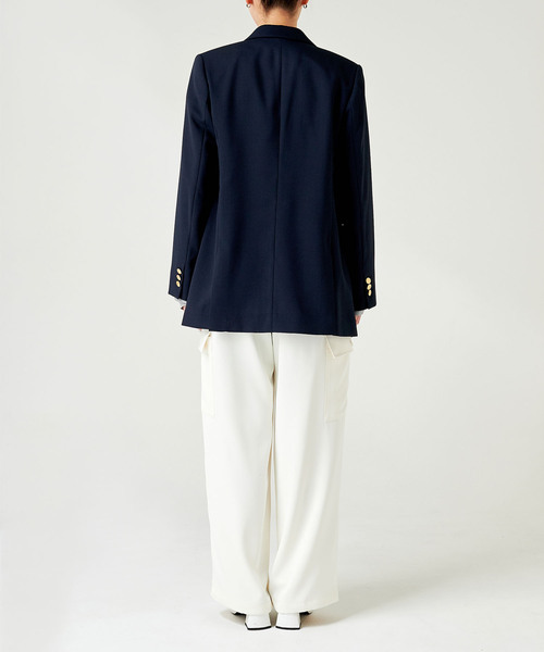 N.O.R.C（ノーク）の「ピークドラペルブレザー（その他アウター・レディース・ネイビー・S/M）」の17枚目の写真