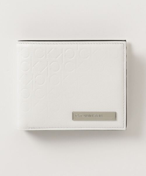 未使用★カルバンクライン  二つ折り財布 ホワイト白 Calvin Klein（カルバン・クライン）の「【Calvin Klein / カルバン