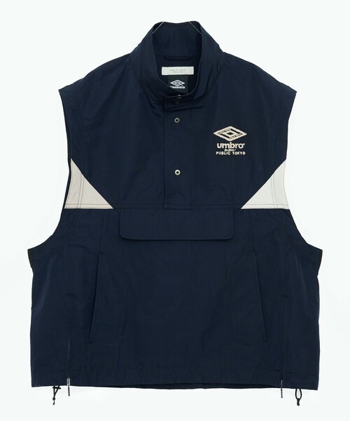 umbro public tokyo ロングスナップブルゾン PUBLIC TOKYO（パブリックトウキョウ）の「UMBRO ロングスナップ