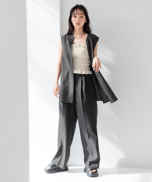 LOWRYS FARM（ローリーズファーム）の「ＥＶＡサンダル 102534（サンダル・レディース・アイボリー/ピンク/ブラック・MEDIUM/LARGE）」の4枚目の写真