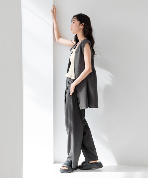 LOWRYS FARM（ローリーズファーム）の「ＥＶＡサンダル 102534（サンダル・レディース・アイボリー/ピンク/ブラック・MEDIUM/LARGE）」の6枚目の写真