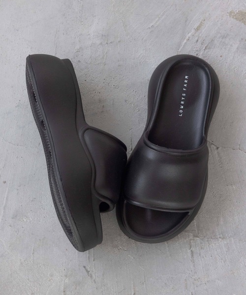 LOWRYS FARM（ローリーズファーム）の「ＥＶＡサンダル 102534（サンダル・レディース・アイボリー/ピンク/ブラック・MEDIUM/LARGE）」の19枚目の写真