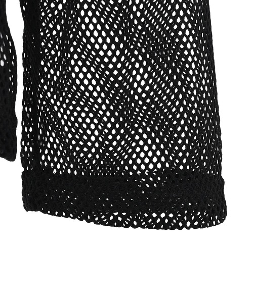 Narcissus（ナルシス）の「メッシュフードトップス（その他トップス・レディース・ブラック/ホワイト・FREE）」の15枚目の写真